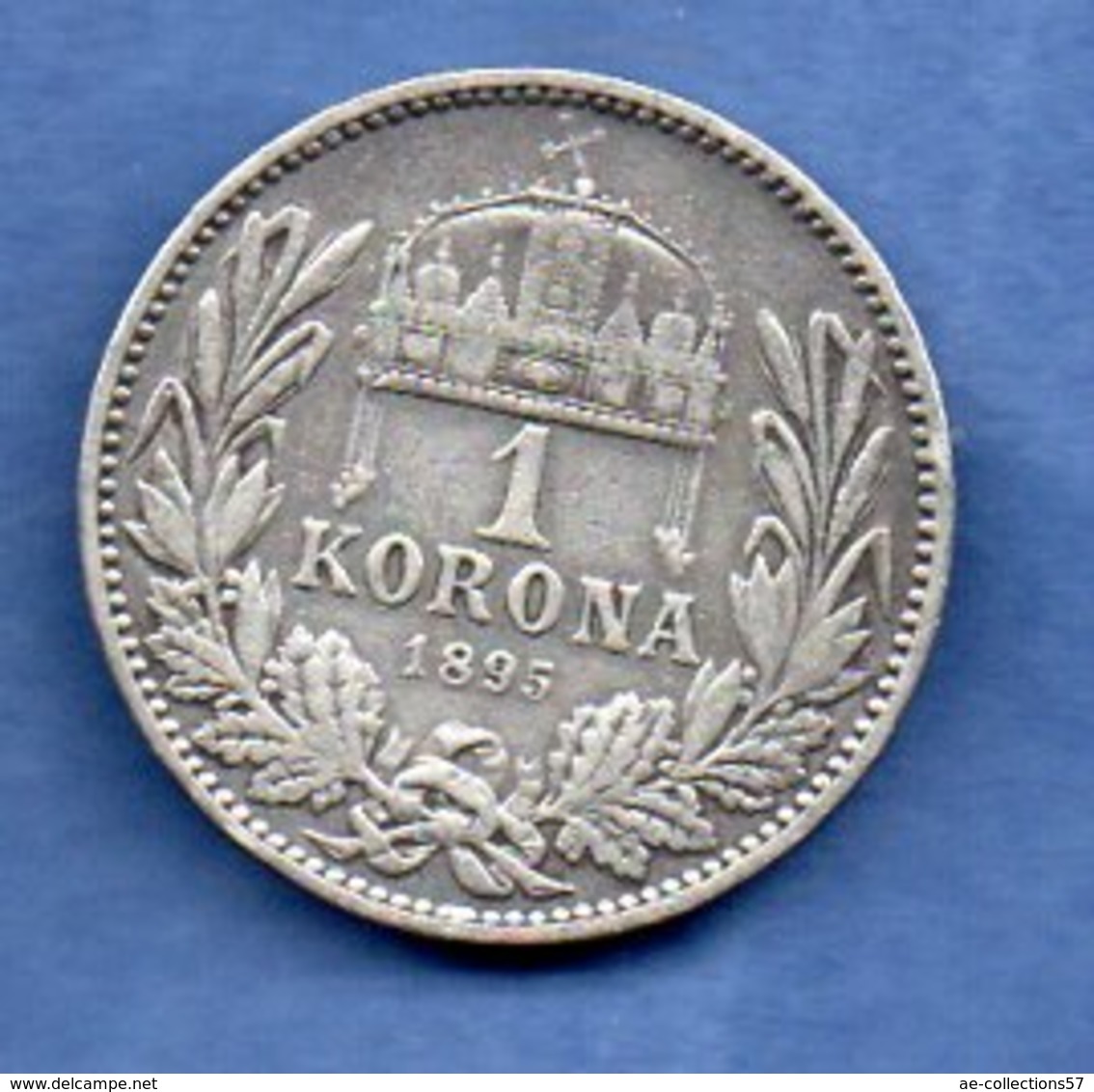 Hongrie -  1 Korona 1895 -- Km  # 484  -  état  TB+ - Hungary