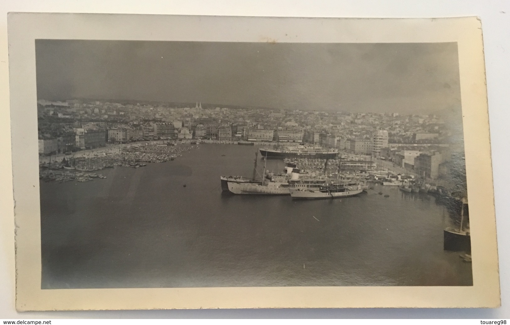 Marseille. Le Vieux Port, Vu Du Transbordeur. 1942. Bateau. - Bateaux