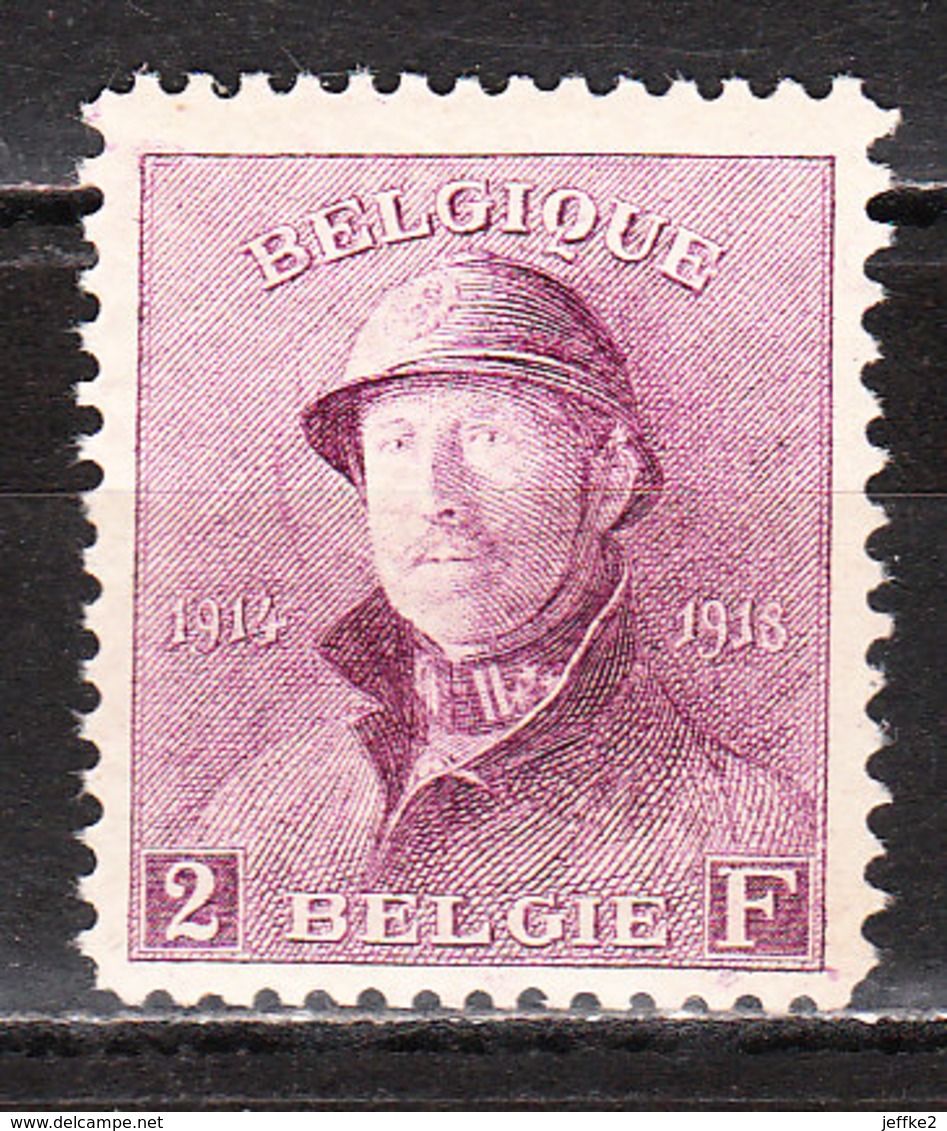 176**  Roi Albert Casqué - LA Bonne Valeur - MNH** - Bon Centrage - LOOK!!!! - 1919-1920 Roi Casqué