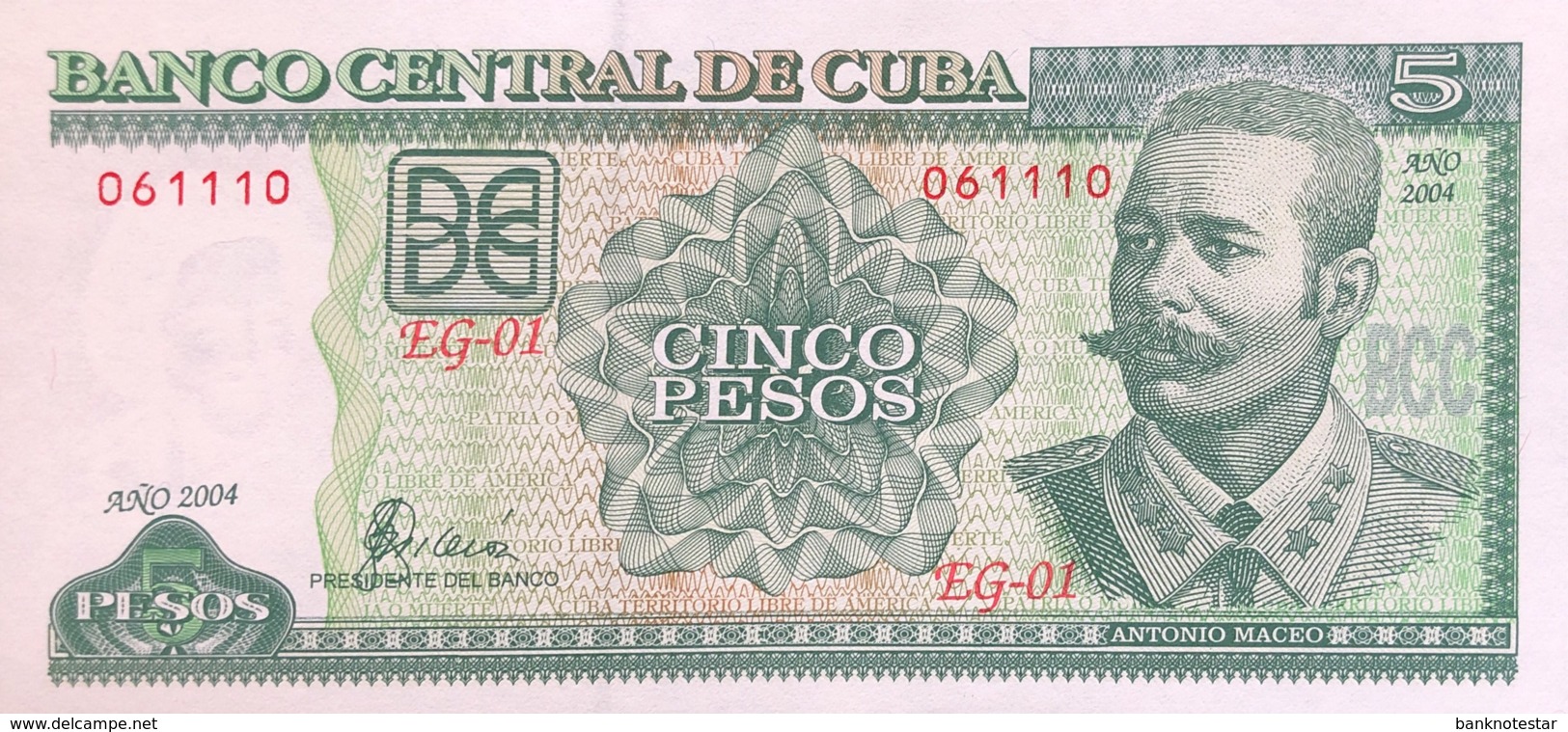 Cuba 5 Pesos, P-116g (2004) - UNC - Kuba