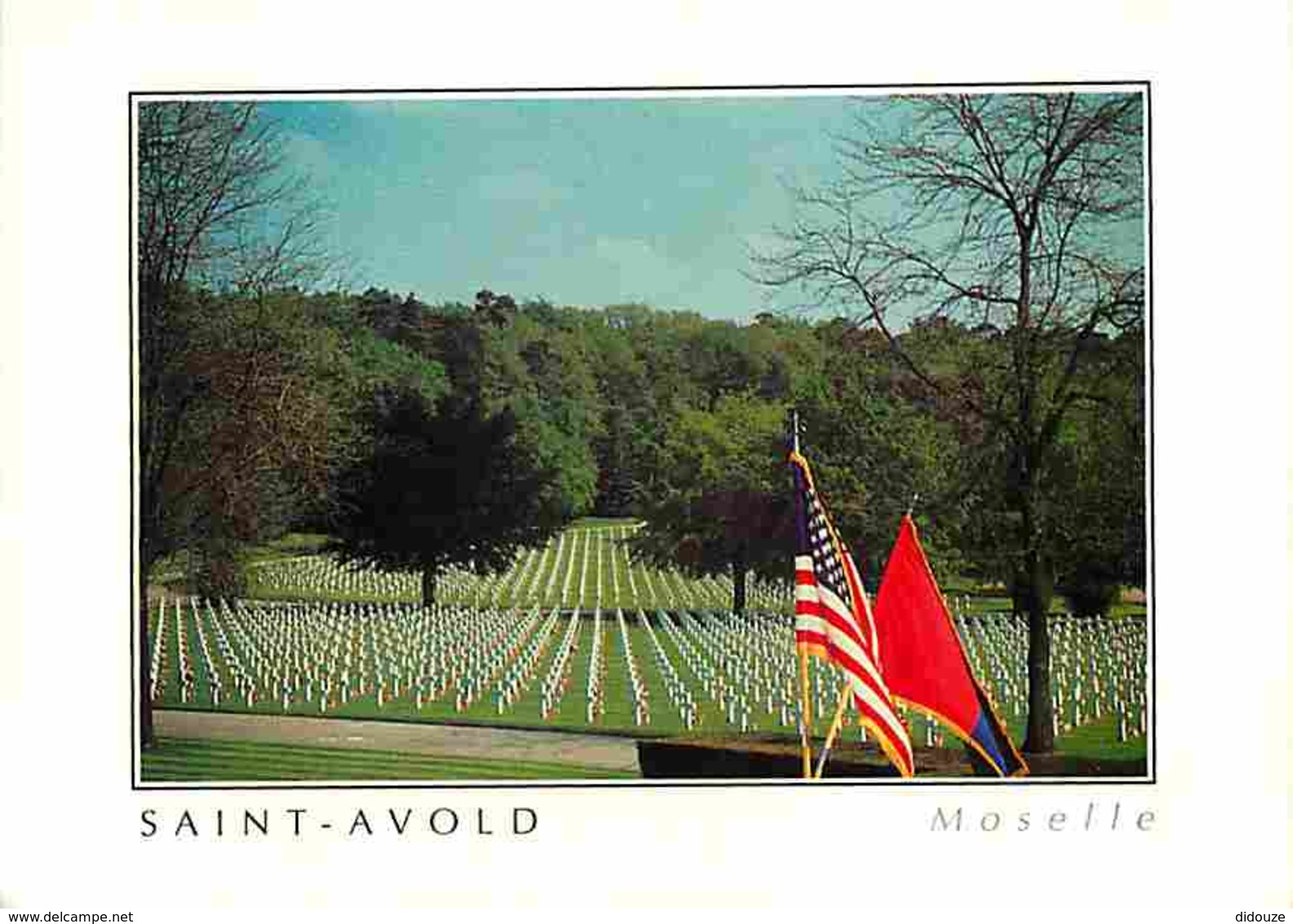 57 - Saint Avold - Le Cimetière Militaire Américain - Voir Scans Recto-Verso - Saint-Avold