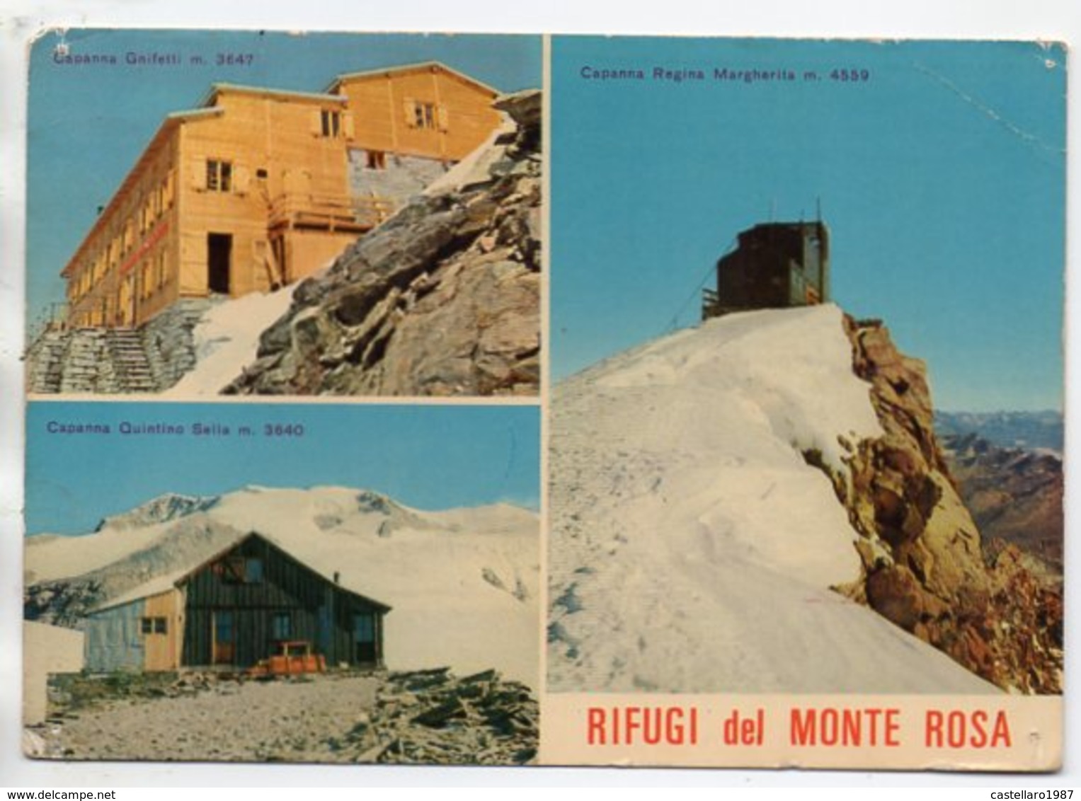 RIFUGI Del MONTE ROSA - Vedute - Altri & Non Classificati