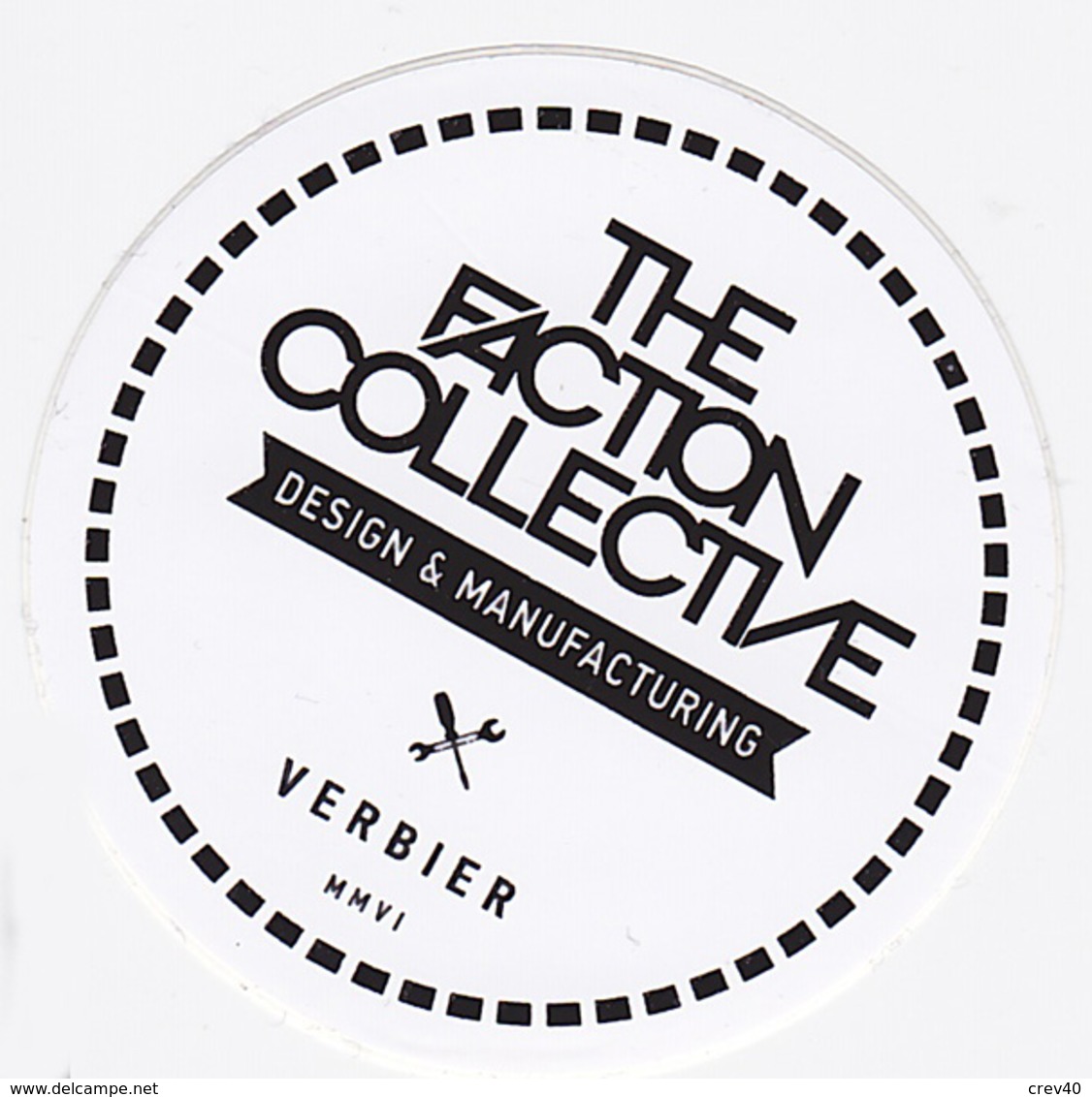 Autocollant Verbier - The Faction Collective - Stickers