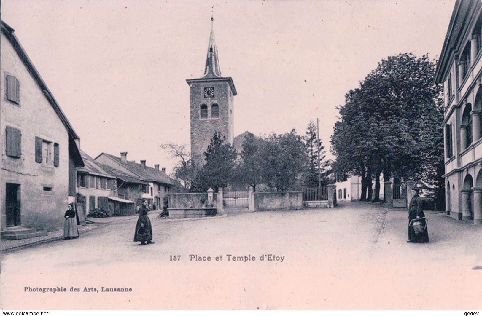 Etoy VD, Place Du Temple (137) - Étoy
