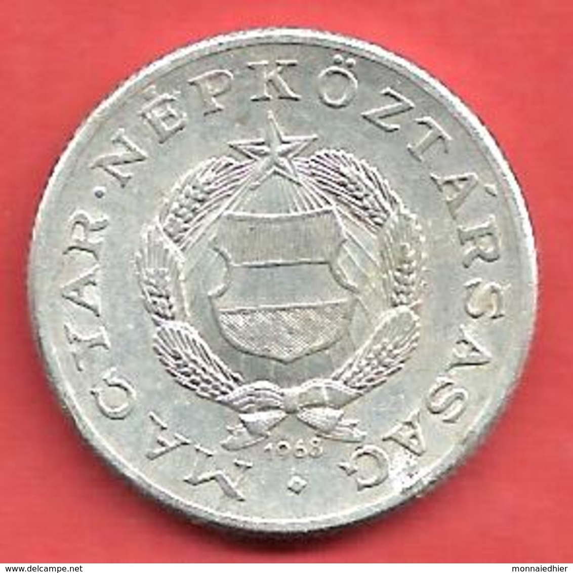 1 Forint , HONGRIE , Aluminium , 1968 BP , N° KM # 575 - Hongrie