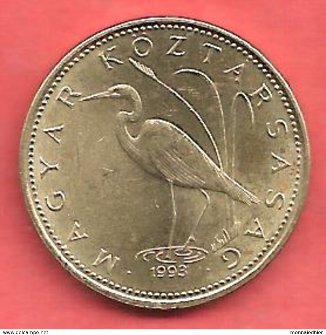 5 Forint , HONGRIE , Laiton , 1993 BP , N° KM # 694 - Hongrie