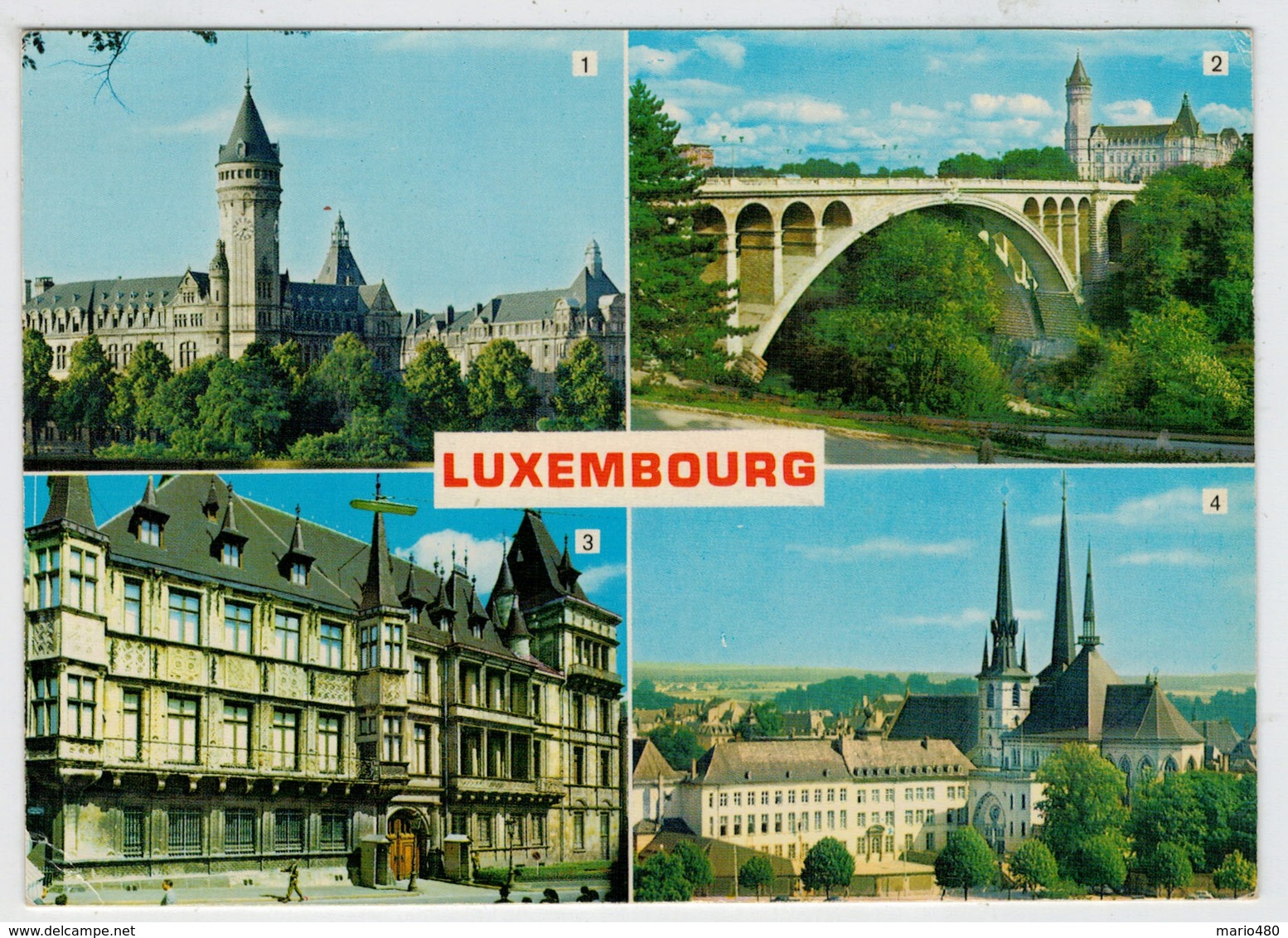 LUXEMBOURG   CAISSE  D' EPARGNE                      (VIAGGIATA) - Lussemburgo - Città