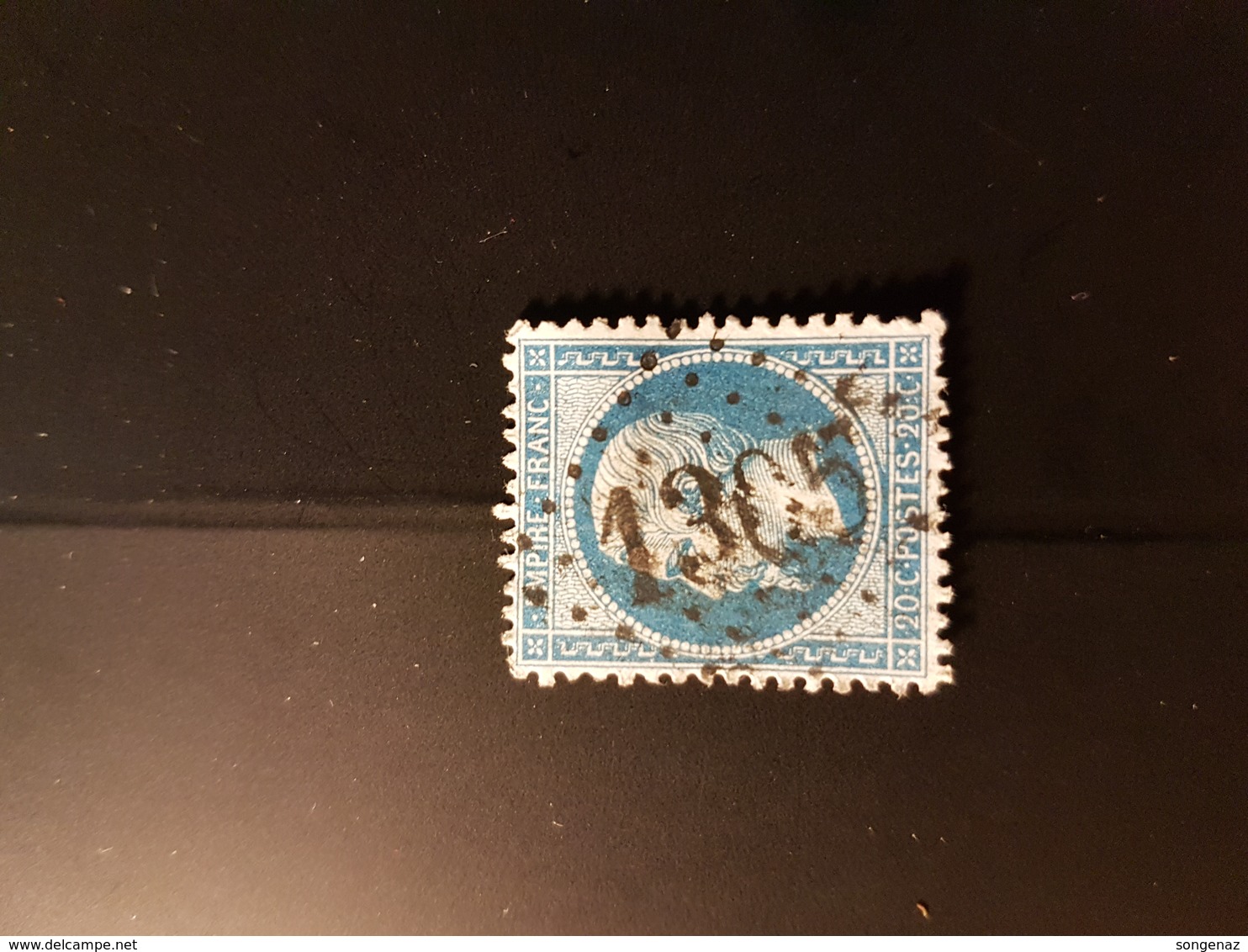N°22, 20 Cts Bleu, GC 1305, Digny, Eure Et Loir. - Sonstige & Ohne Zuordnung