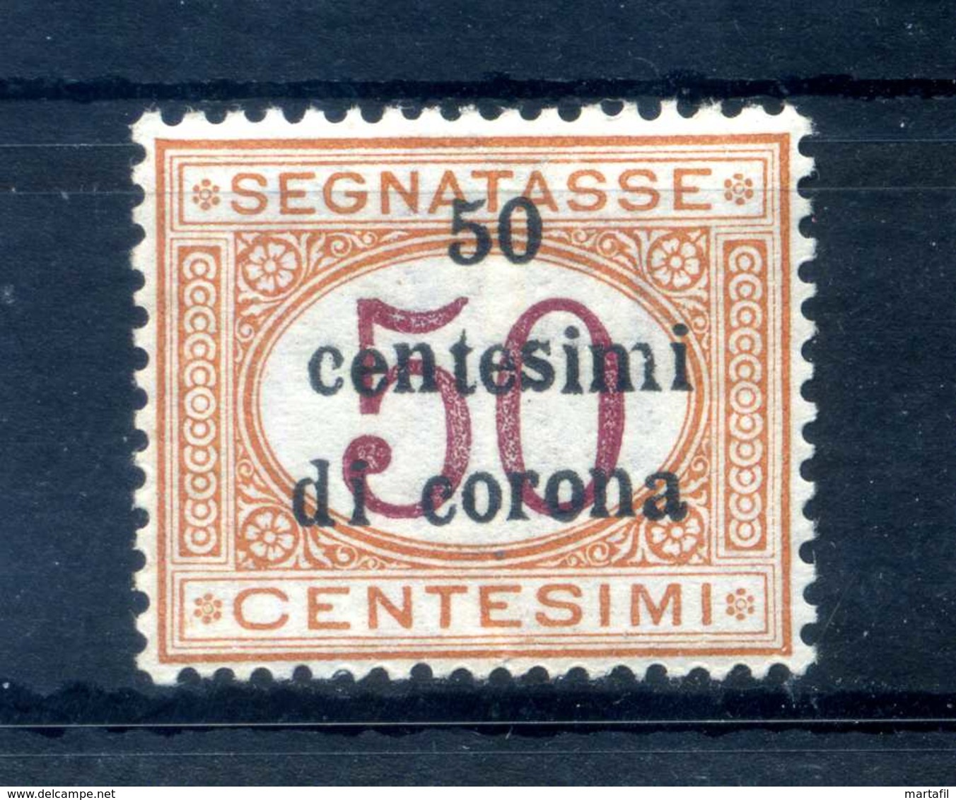 1919 TRENTO E TRIESTE N.6 TASSE MNH ** - Trento & Trieste