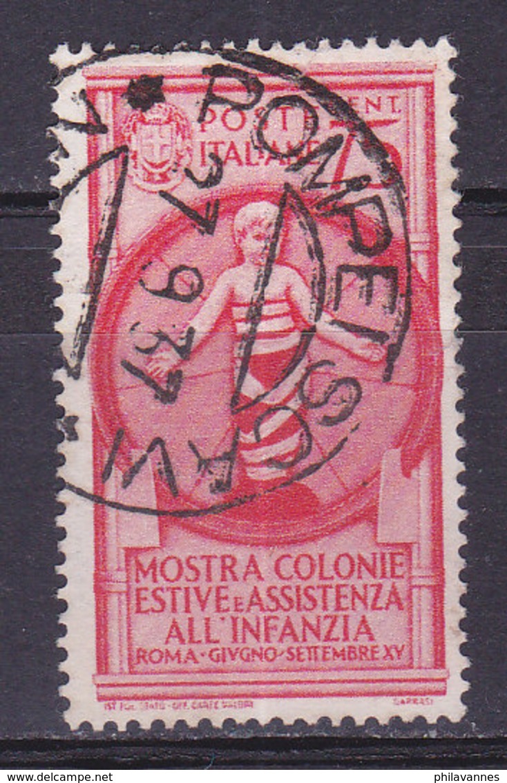 Italie, N° 391, Infanzia, Oblitéré, Cote 5€  ( W1910/051) - Altri & Non Classificati