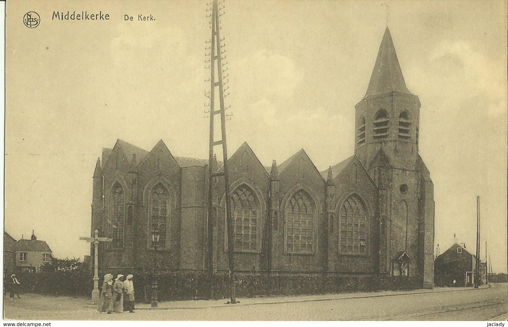 Middelkerke -- De Kerk. ( 2 Scans ) - Middelkerke