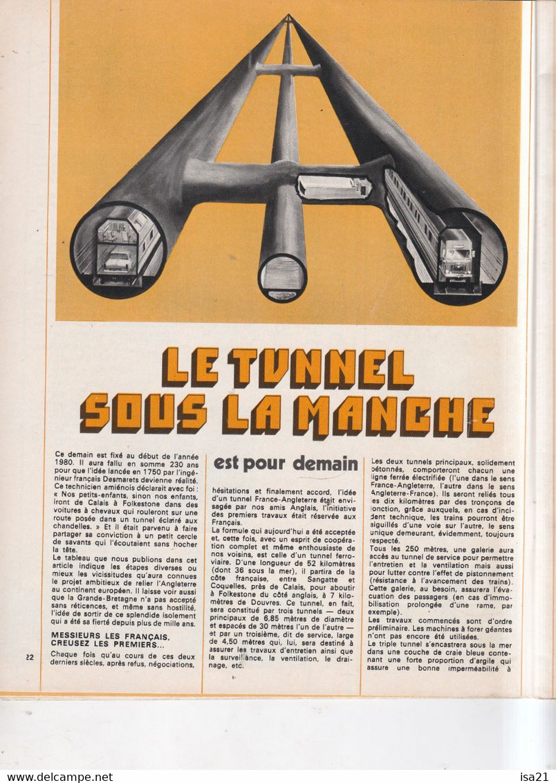 La Revue Du Touring Club 1973 Juin: Calanque D'En Vau, Creuse, Canada, Albi La Rouge, Ours Bruns, Le Sommaire Est Scanné - Toerisme En Regio's