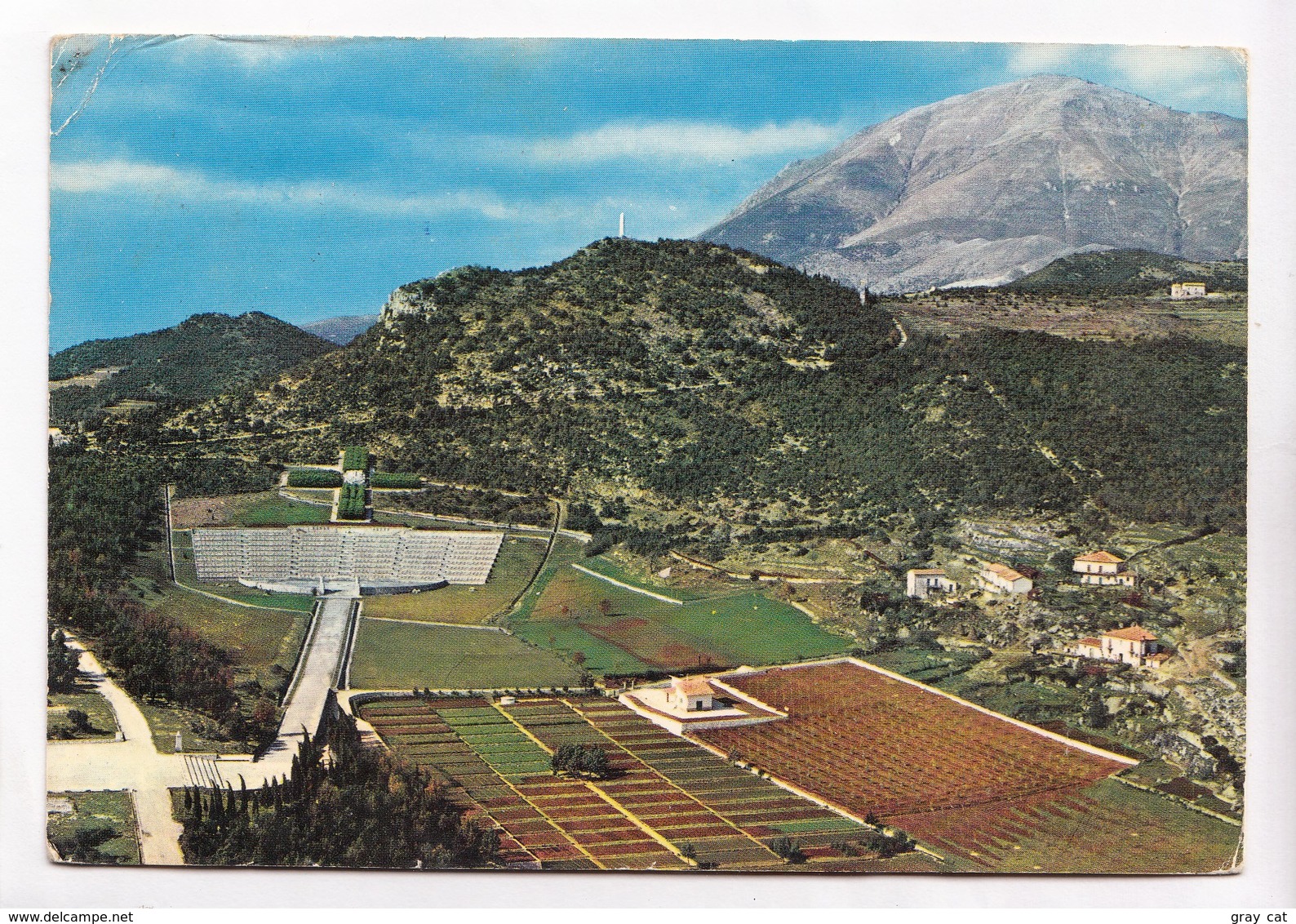 MONTECASSINO, Cimitero Polacco, Polish Military Cemetery, Italy, Used Postcard [22921] - Frosinone