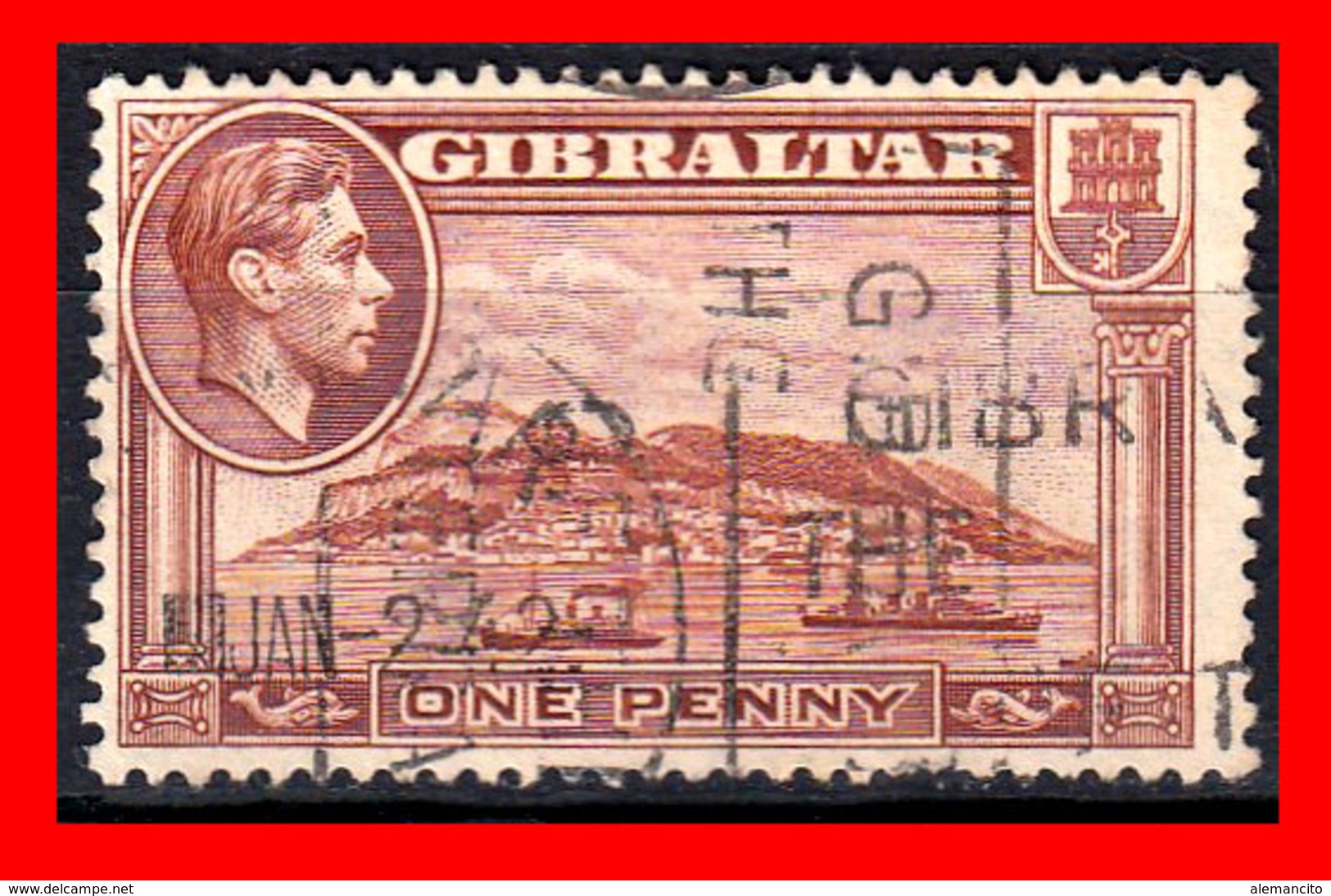 GIBRALTAR SELLO 1938 -1945 NEW DRAWINGS - Gibraltar