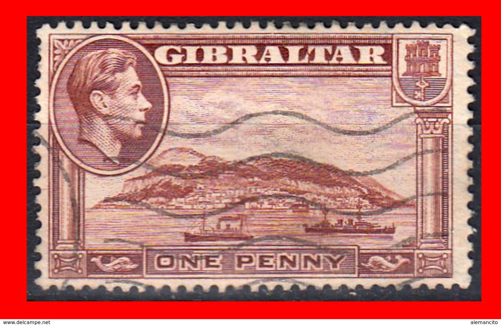 GIBRALTAR SELLO 1938 -1945 NEW DRAWINGS - Gibraltar