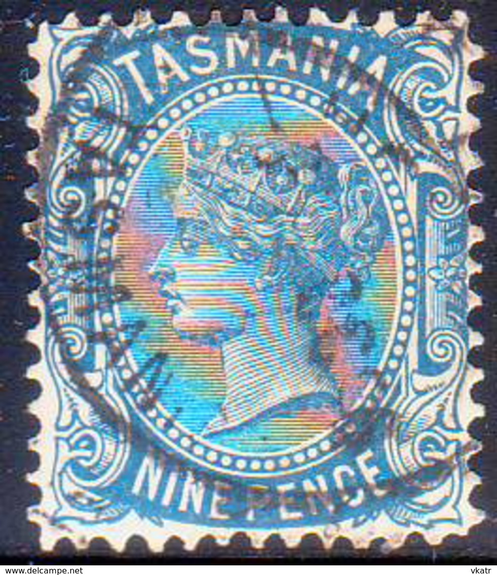 TASMANIA AUSTRALIA 1903 SG #242 9d Used - Used Stamps