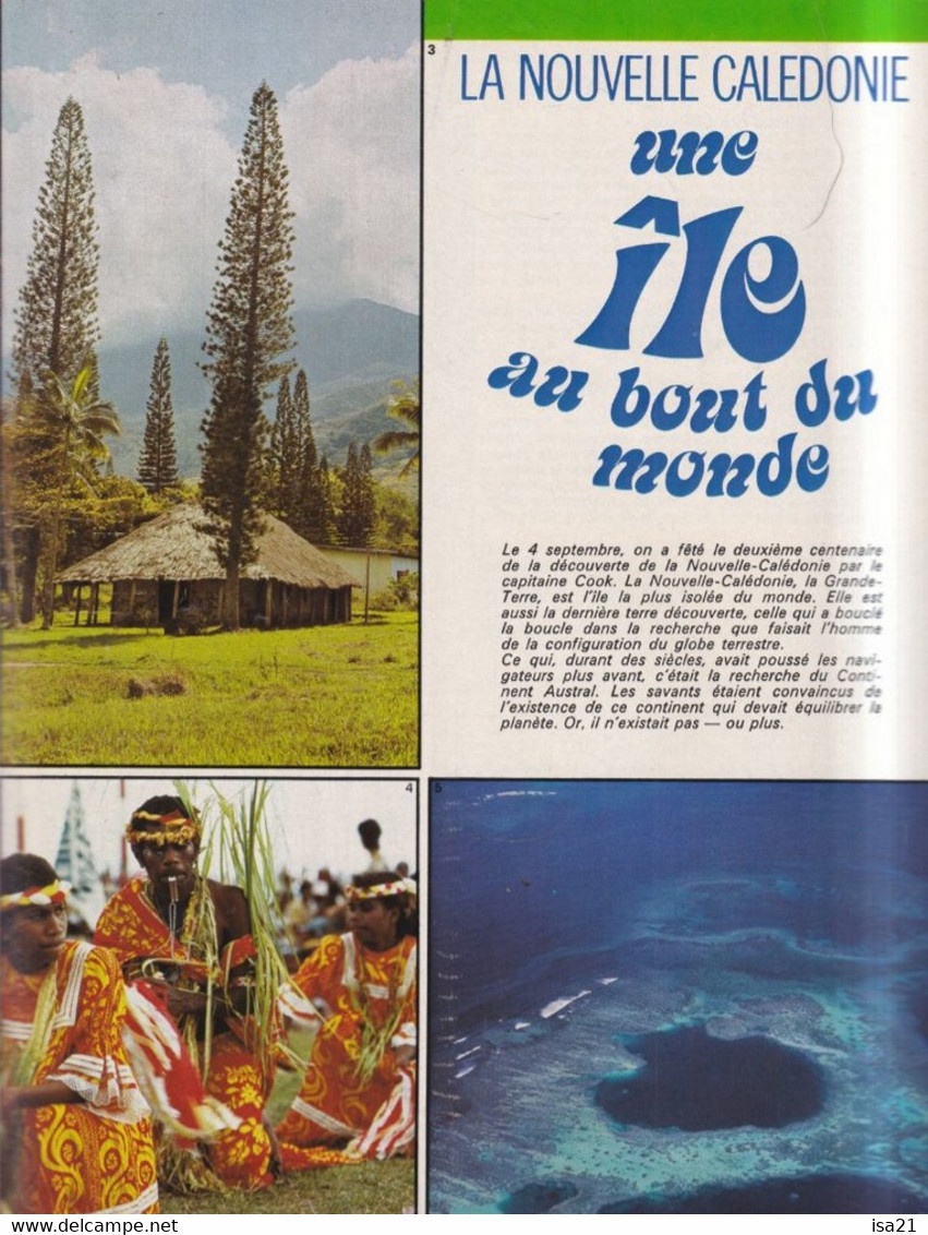 La Revue Du Touring Club 1974 Octobre: Paris, La Gascogne, Nouvelle-Calédonie, Berne, L'Albanie,, Le Sommaire Est Scanné - Tourisme & Régions