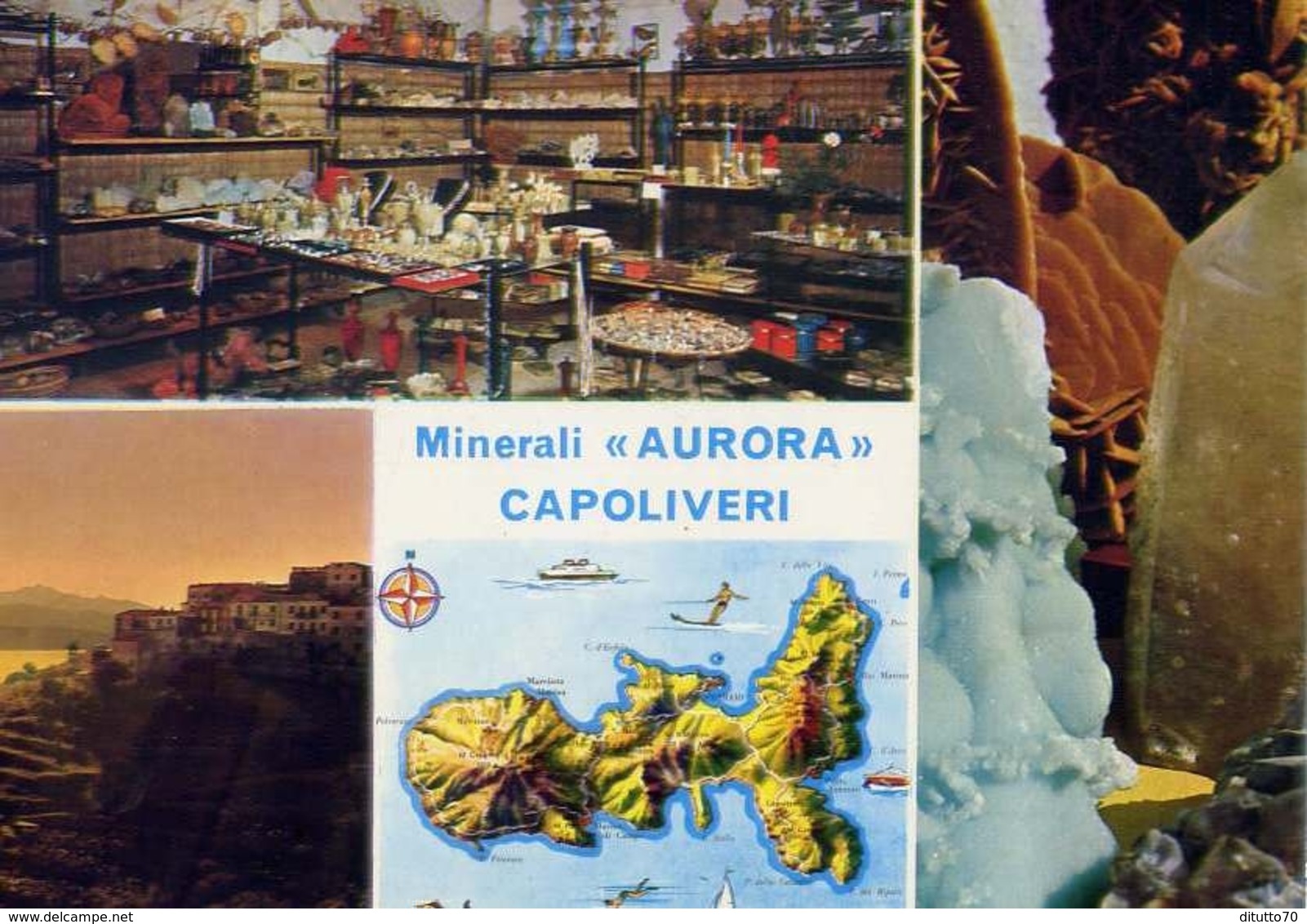 Capoliveri - Minerali Aurora - Isola D'elba - 7563 - Formato Grande Non Viaggiata – E 10 - Livorno