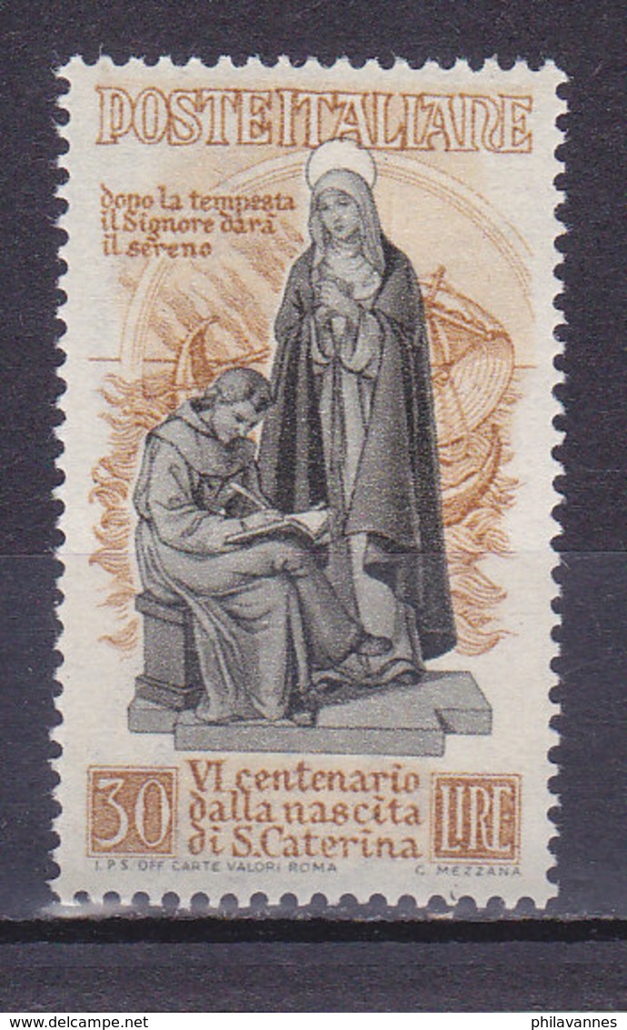 Italie, N° 515, S Caterina, Neuf*, Cote 14€  ( W1910/059) - 1946-60: Nuovi