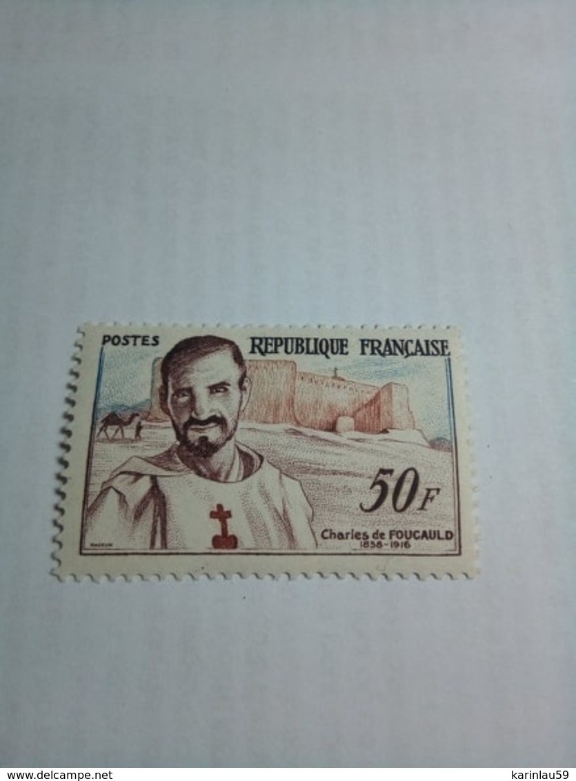 Timbre France 1959 - YT N° 1191** - Charles De Foucauld, Apôtre Du Sahara Neuf - Unused Stamps