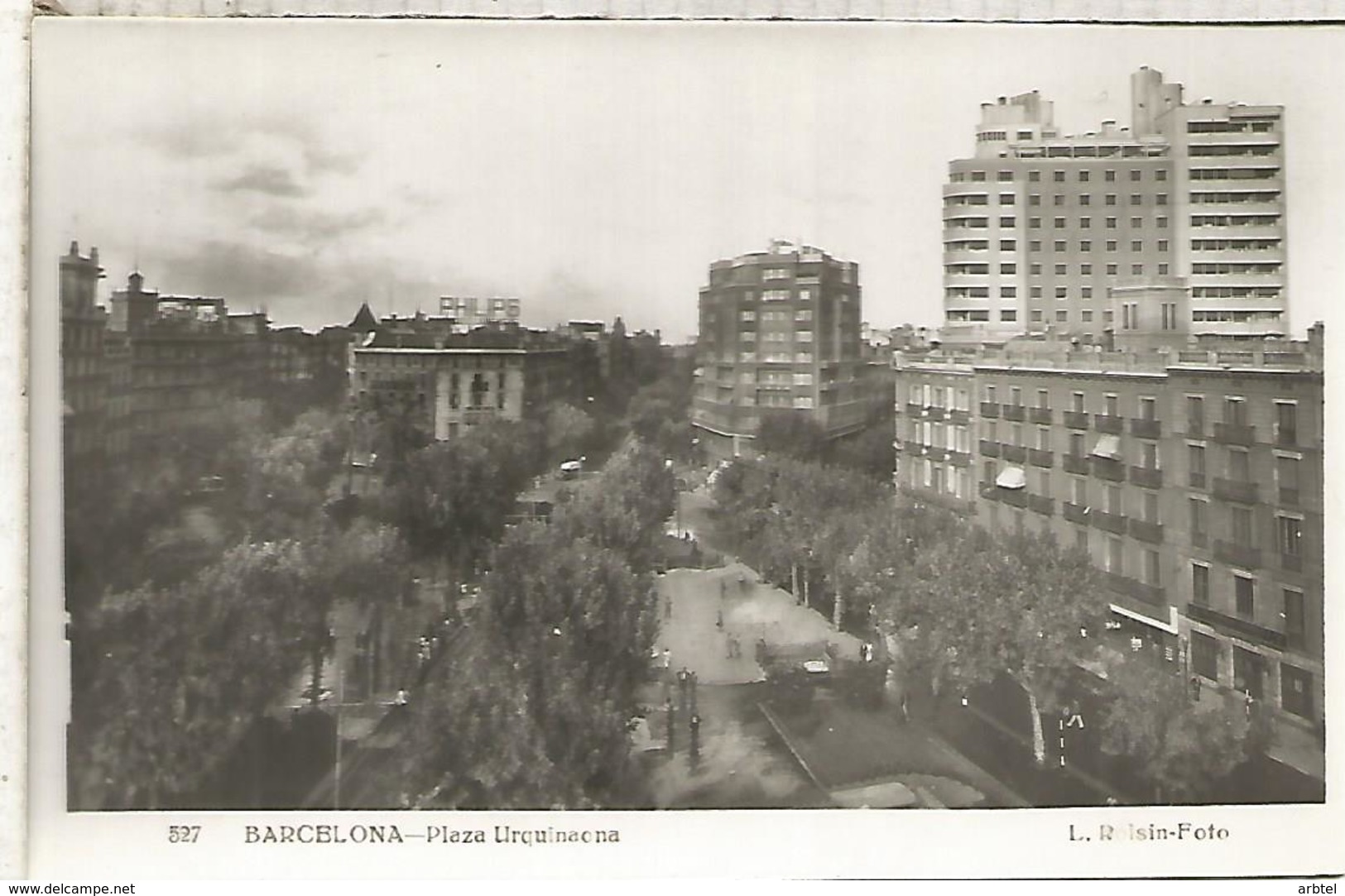 BARCELONA PLAZA URQUINAONA SIN ESCRIBIR - Barcelona