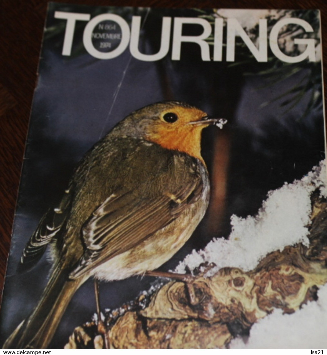 La Revue Du Touring Club 1974 Novembre: Livradois, Marrakech, Vexin, Le Sommaire Est Scanné - Tourisme & Régions
