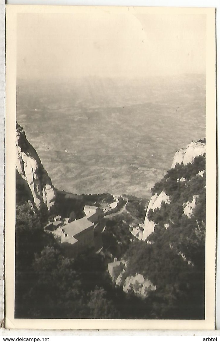 BARCELONA MONTSERRAT SIN ESCRIBIR  DORSO COMPLETAMENTE EN BLANCO - Barcelona