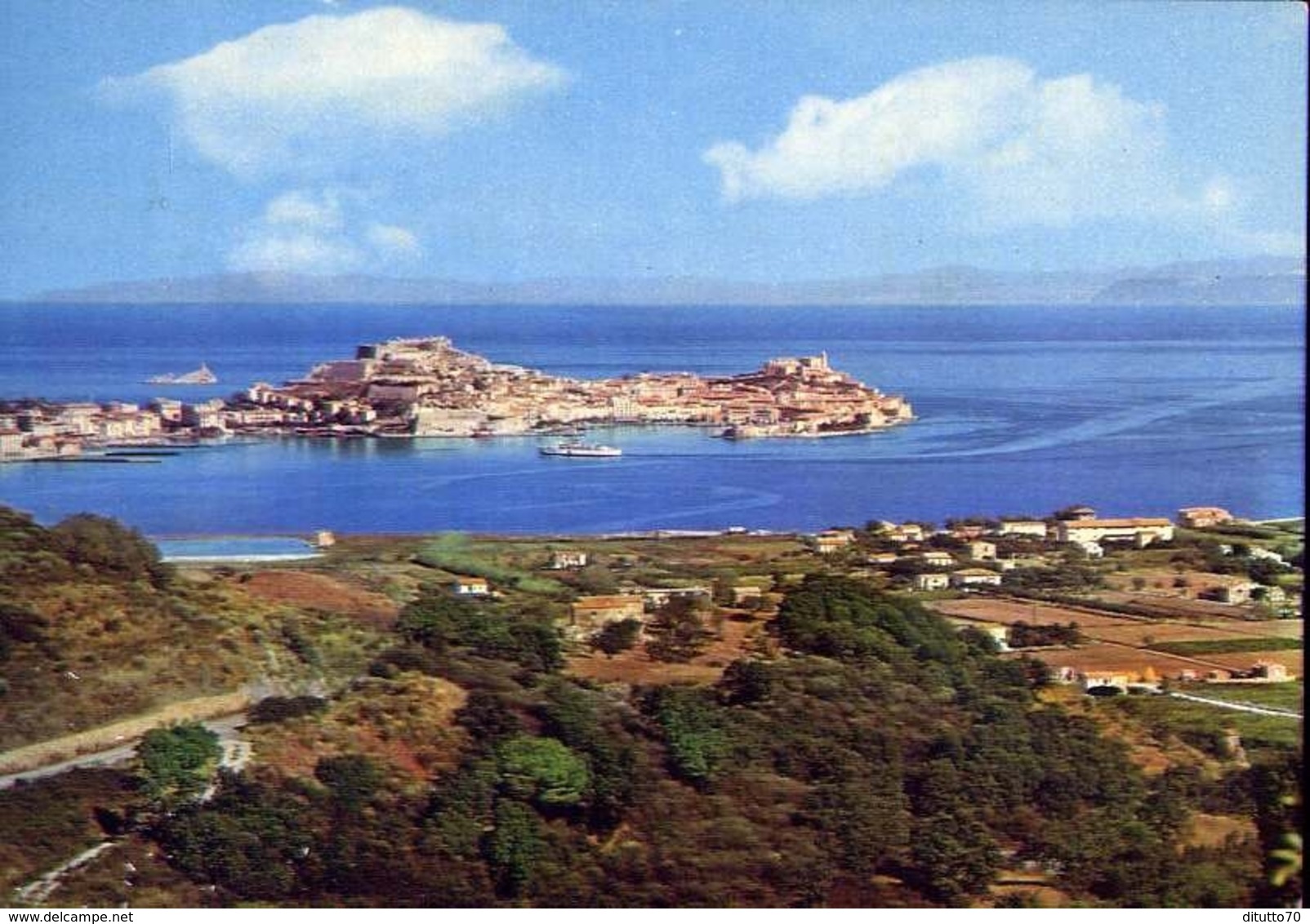 Portoferraio - Panorama - Isola D'elba - 506 - Formato Grande Viaggiata – E 10 - Livorno