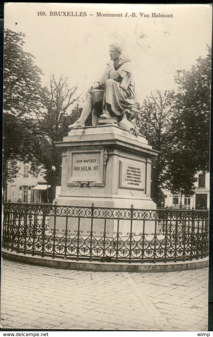 BRUXELLES : Monument J.B Van Helmont - Monumenten, Gebouwen