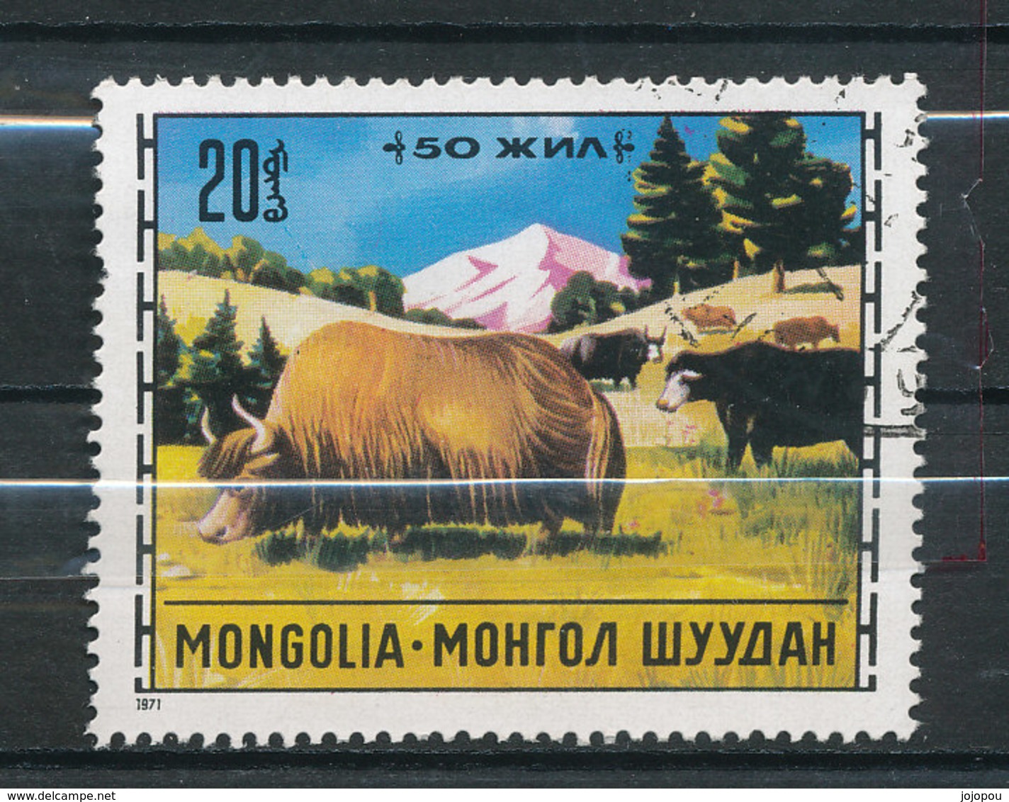 N° Mi 589 - Yack - Mongolie