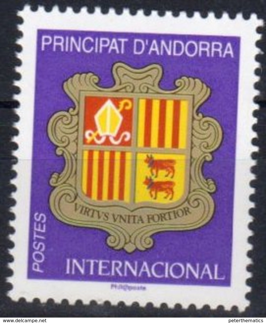 FRENCH ANNDORRA, 2018, MNH, COAT OF ARMS,1v - Stamps