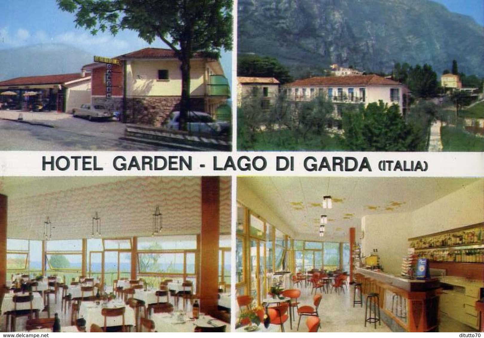 Limone - Hotel Garden - Lago Di Garda - Formato Grande Non Viaggiata – E 10 - Brescia