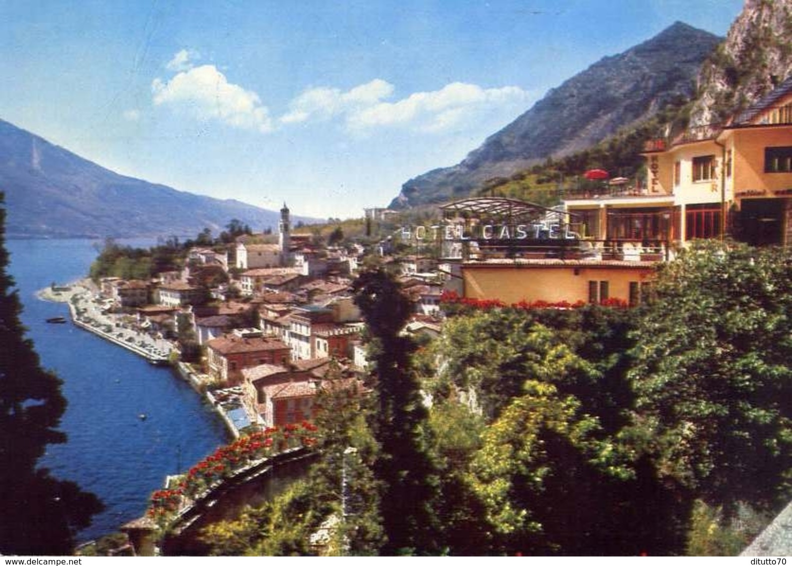 Limone - Lago Di Garda - 9-0816 - Formato Grande Viaggiata – E 10 - Brescia