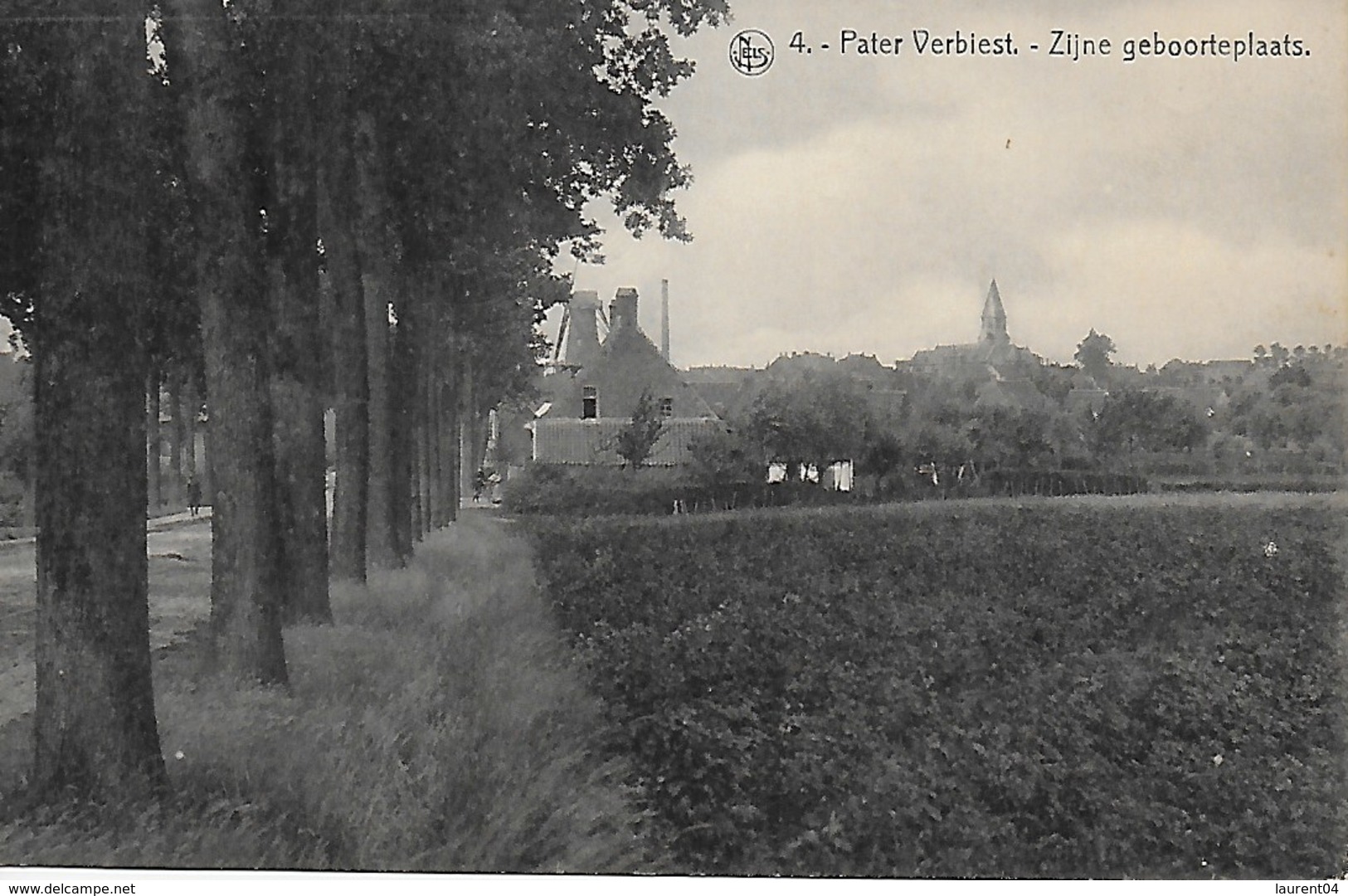 PITTEM. PATER VERBIEST. ZIJNE GEBOORTEPLAATS. MOLEN. MOULIN - Pittem