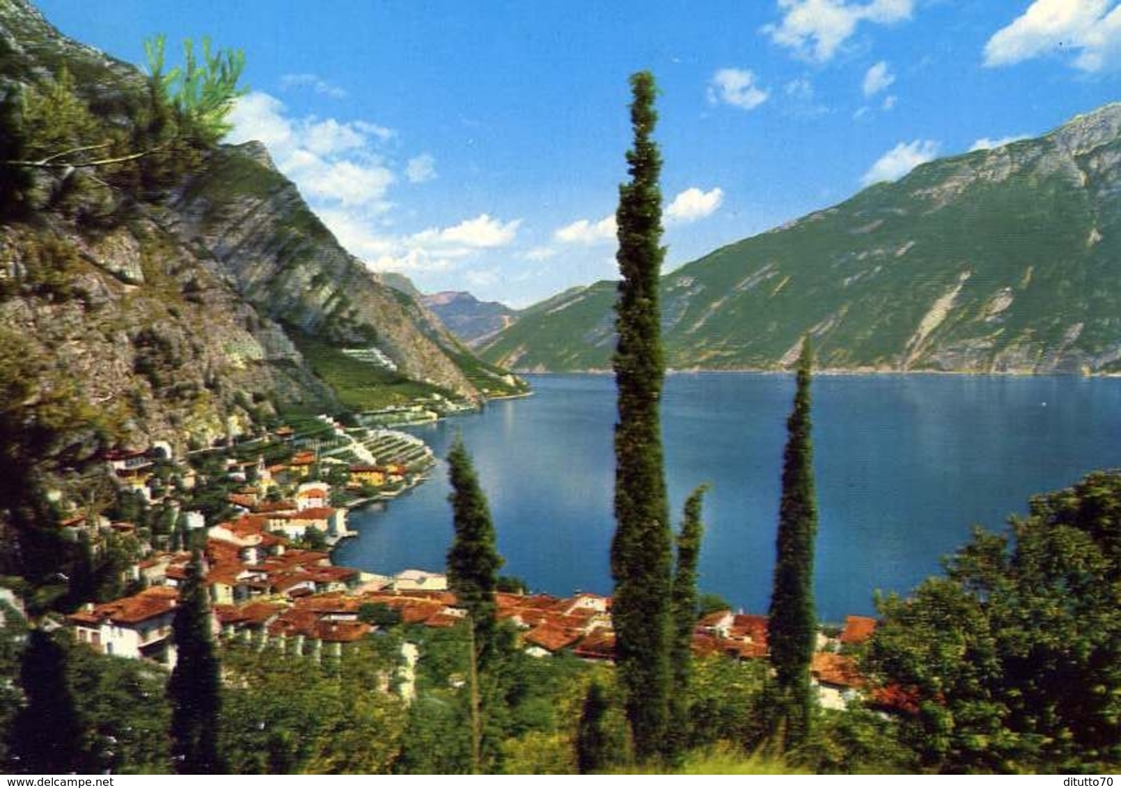 Limone - Panorama - Lago Di Garda - 2143 - Formato Grande Viaggiata – E 10 - Brescia