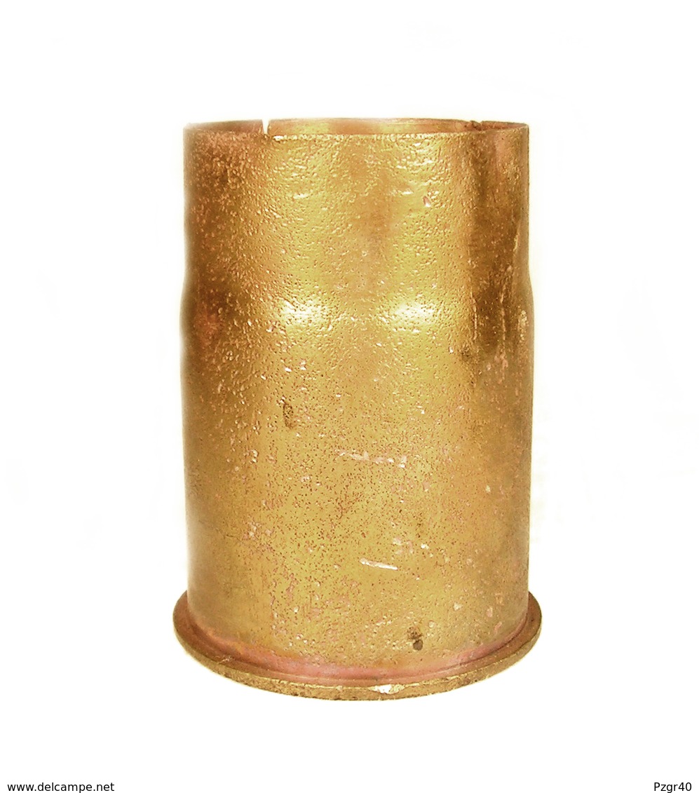 3,7 Cm M15 Infanteriegeschütz Brass Case 1916 WW1 Georg Roth Douille Autrichienne - Decorative Weapons