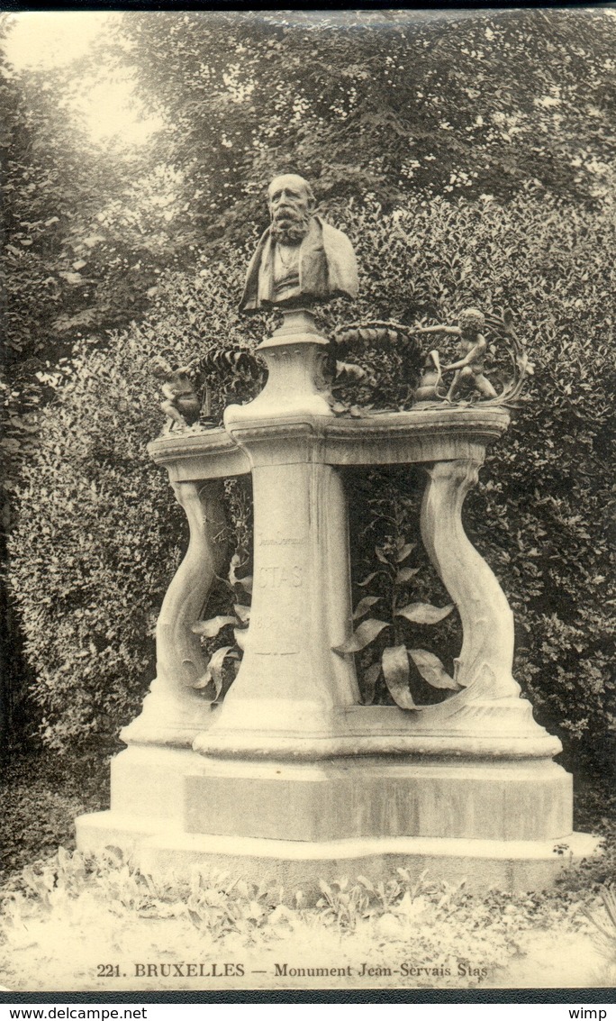 BRUXELLES :   Monument Jean Servais STAS - Monumenten, Gebouwen