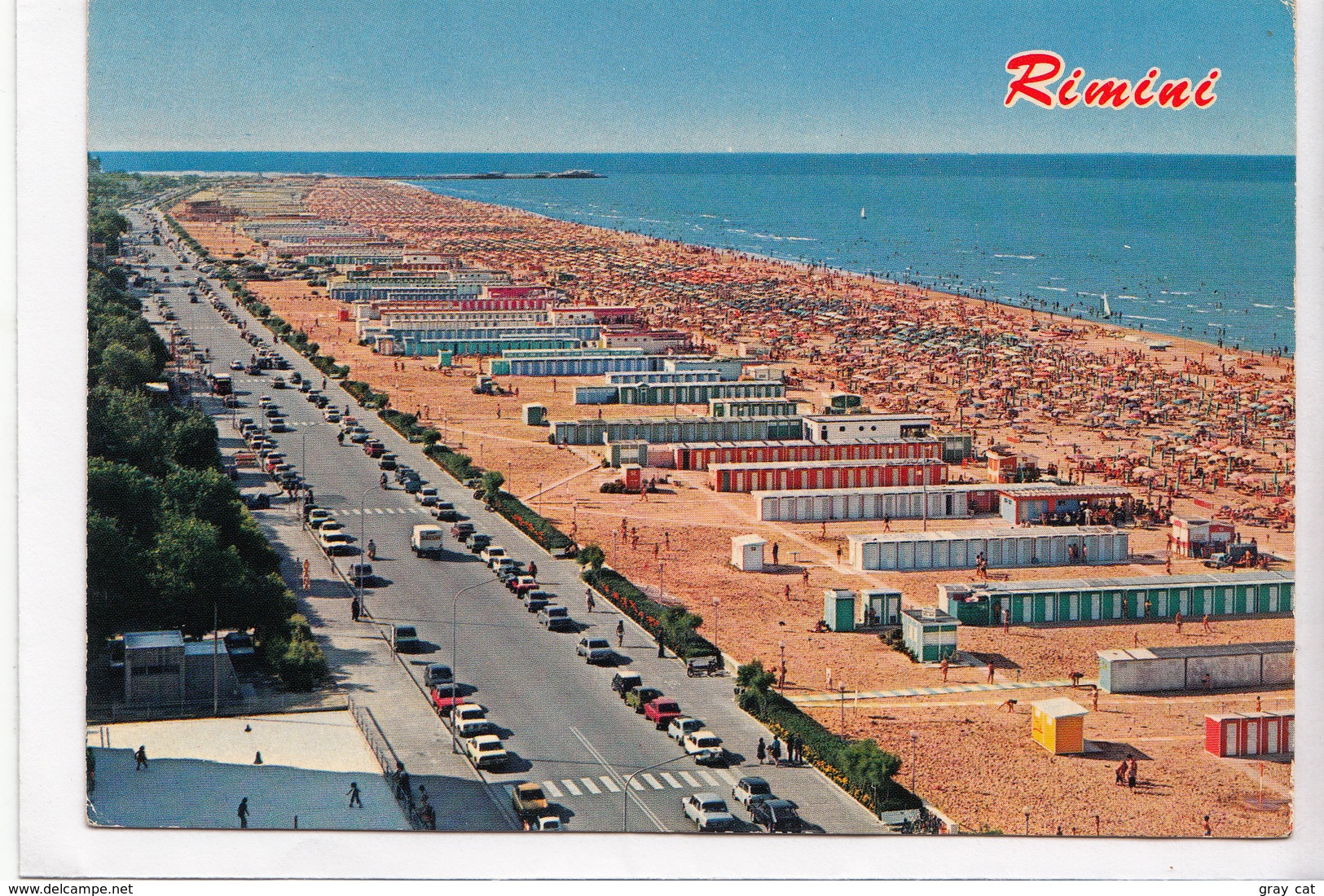 Rimini, Lungomare E Spiaggia, Unused Postcard [22923] - Rimini