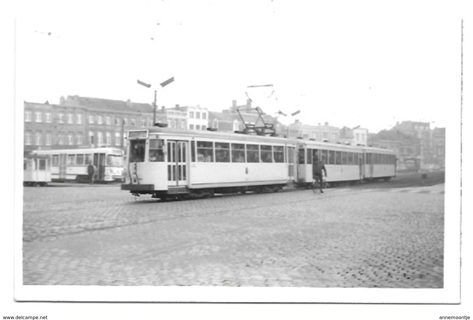 Merksem - Victor Roosenplein - Tram - Fotokaart. - Antwerpen