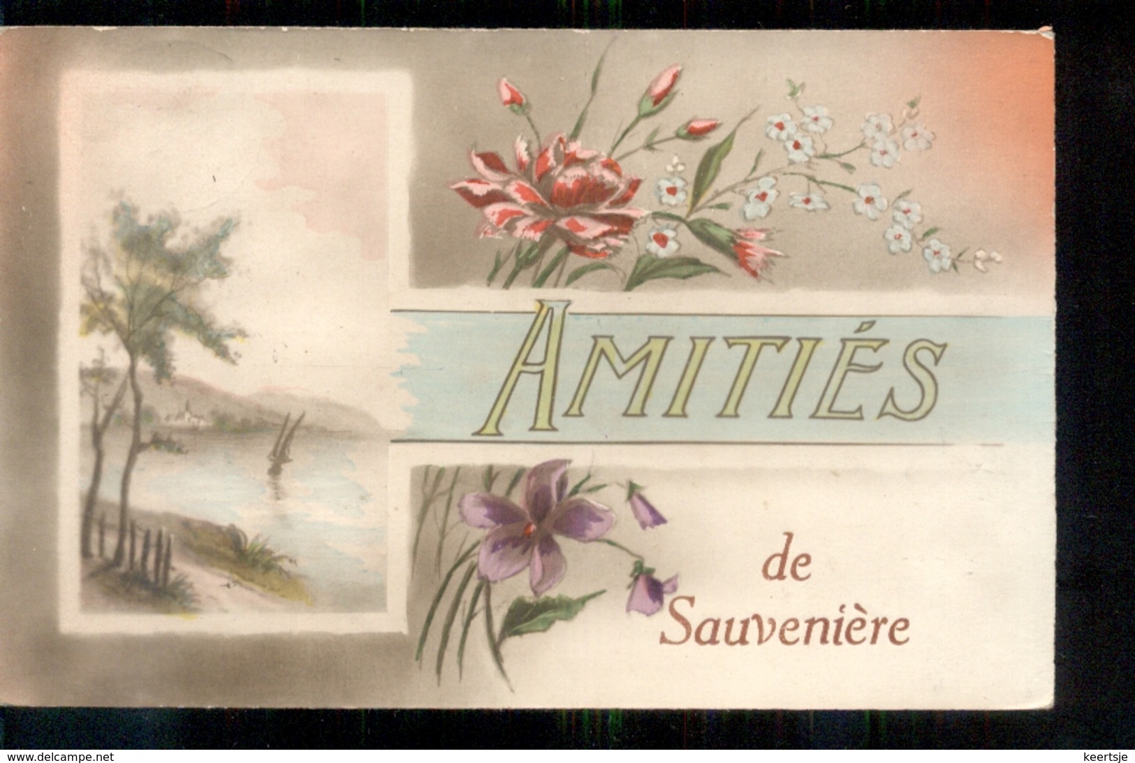 Frankrijk France - Amities De Sauveniere - 1921 - Andere & Zonder Classificatie