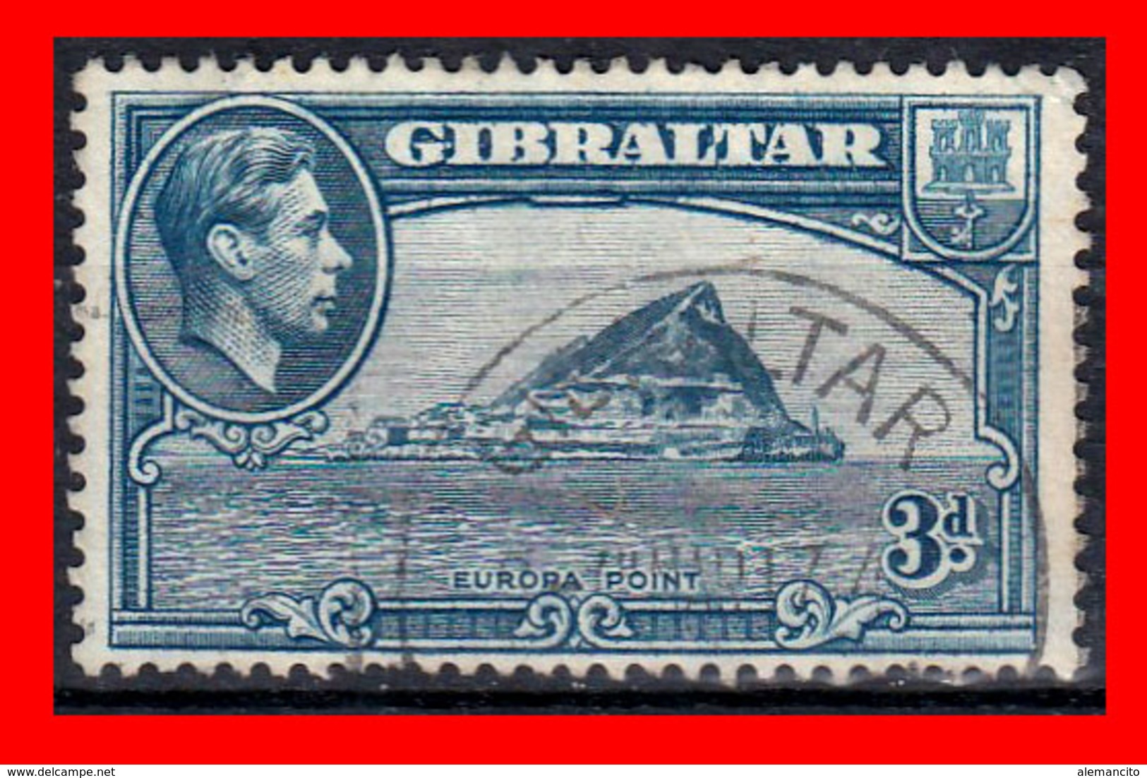 GIBRALTAR SELLO 1938 -1945 NEW - Gibraltar