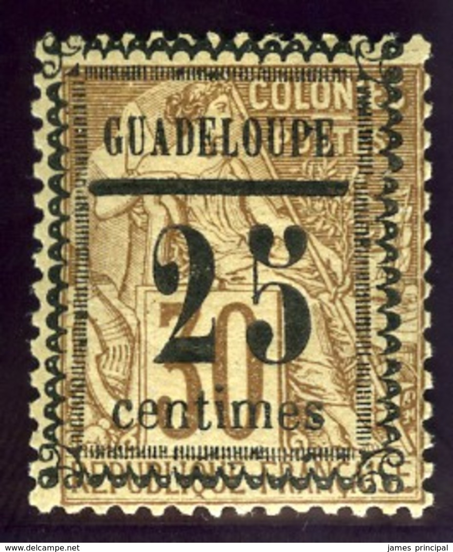 Guadeloupe. Sc #9. Mint. OG. - Neufs