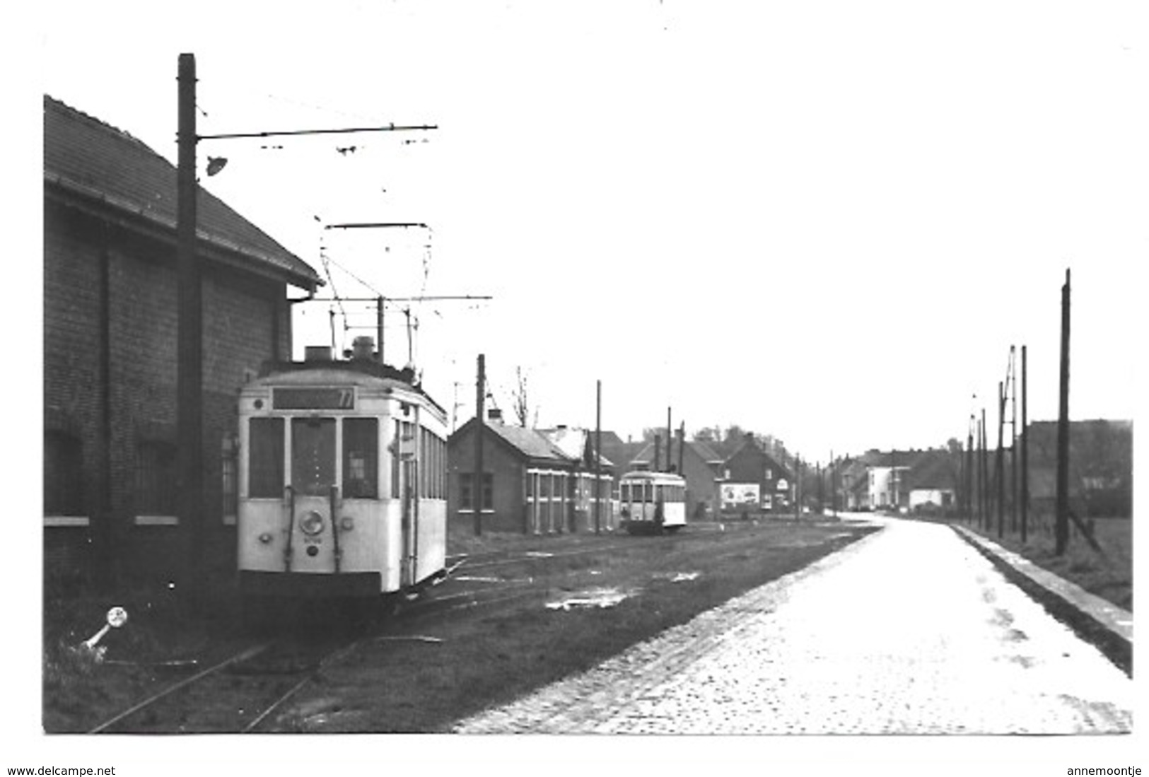 Zandvliet - Statie - Tram - Foto. - Antwerpen