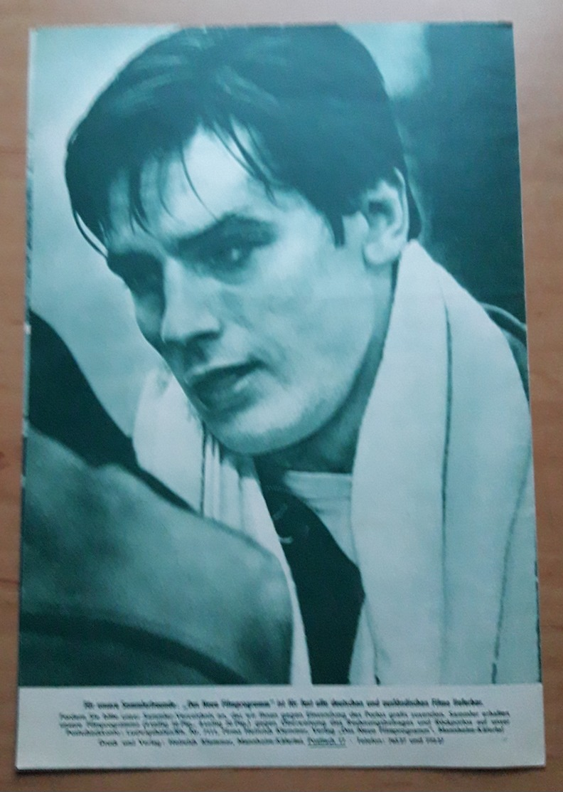 Alain Delon In "Rocco Und Seine Brüder" Mit Annie Girardot, Claudia Cardinale ... Altes DNFP-Filmprogramm (8 S.) /a64 - Magazines