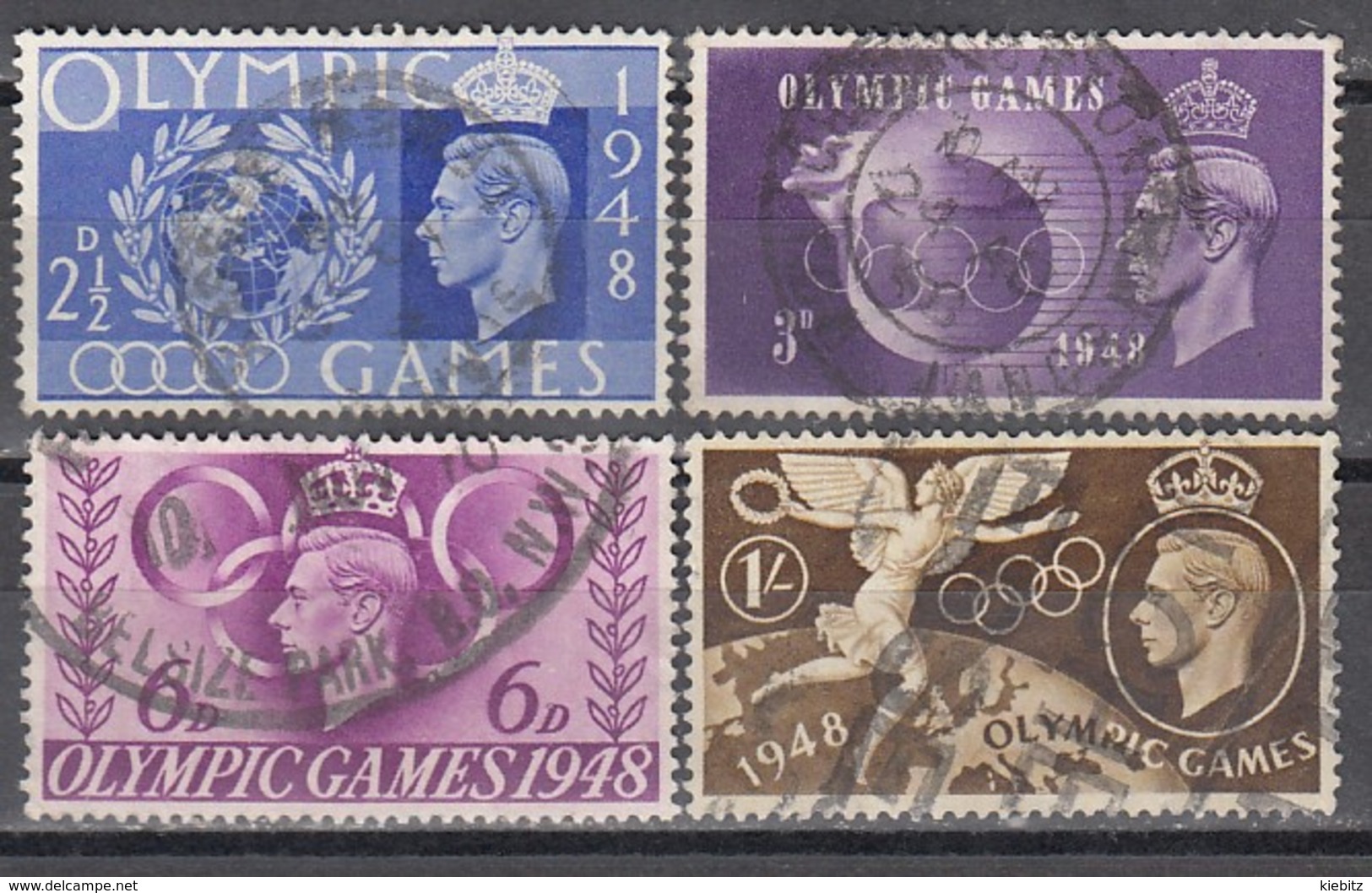 GB 1948 - MiNr: 237 - 240  Komplett   Used - Used Stamps