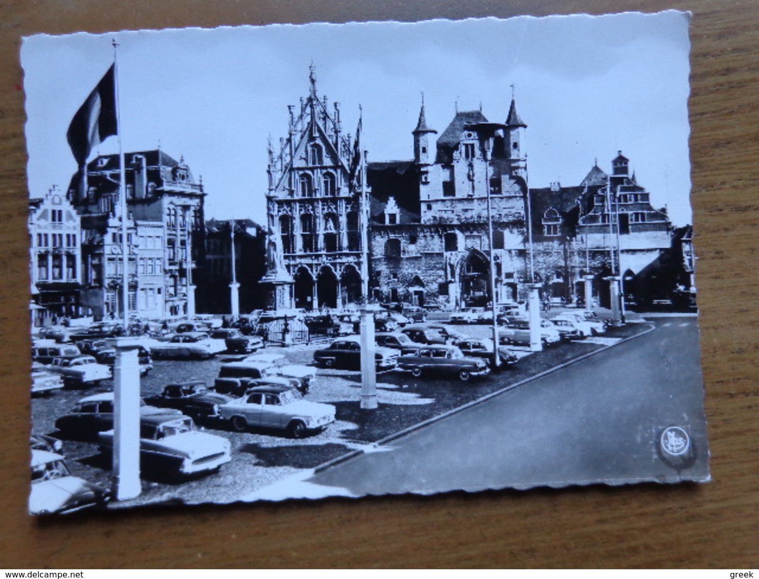 Mechelen - Malines / Grote Markt, Stadhuis En Standbeeld Van Margeretha Van Oostenrijk -> Onbeschreven - Mechelen