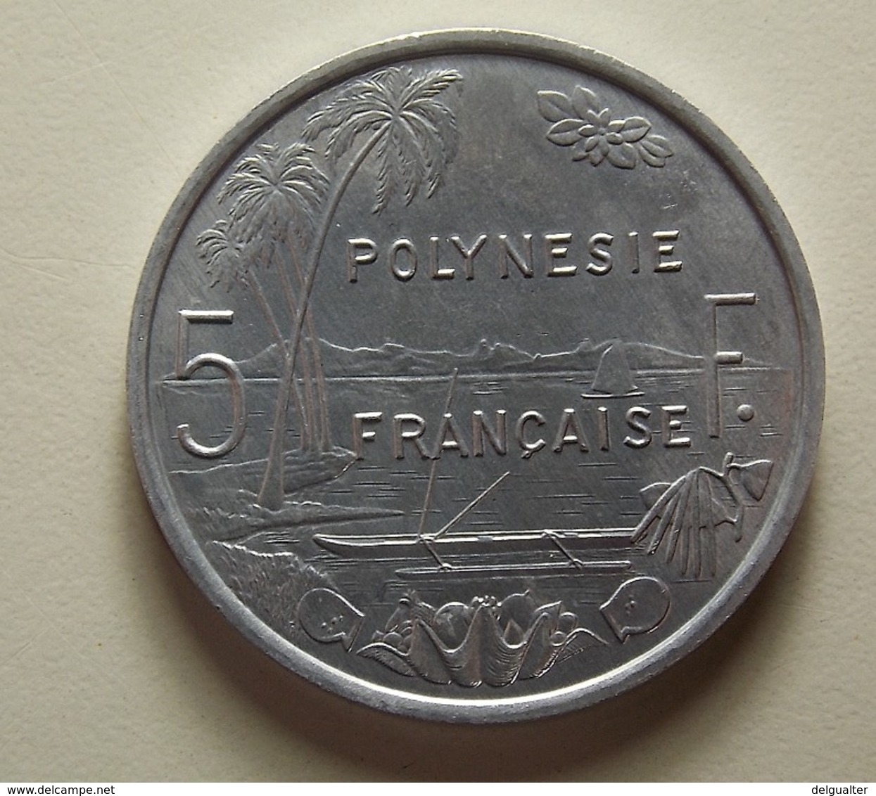 French Polynesia 5 Francs 1994 - Polynésie Française