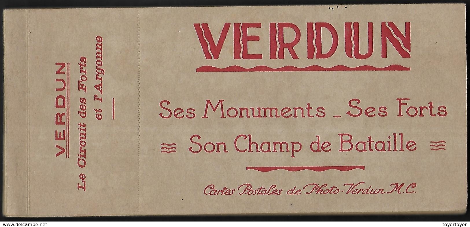 CP1037  Carnet De 15 CPA De Verdun Après La Guerre De 14-18 Neuf - Verdun
