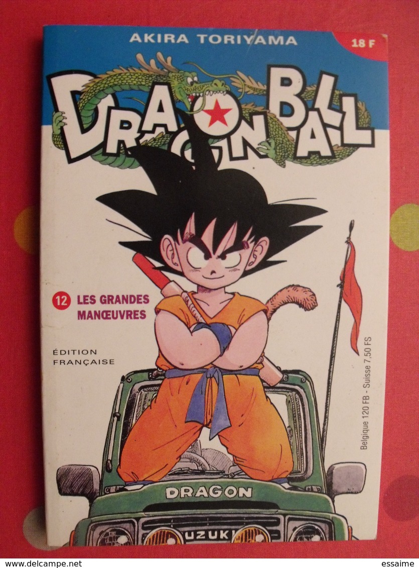 Lot De 3 Dragon Ball. Akira Toriyama. N°12,49,52. Glénat - Manga [franse Uitgave]