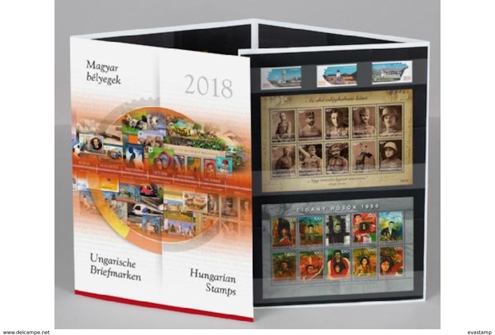 HUNGARY - 2018.Complete Year Set With Souvenir Sheets In Exclusive Case  MNH!!! - Full Years